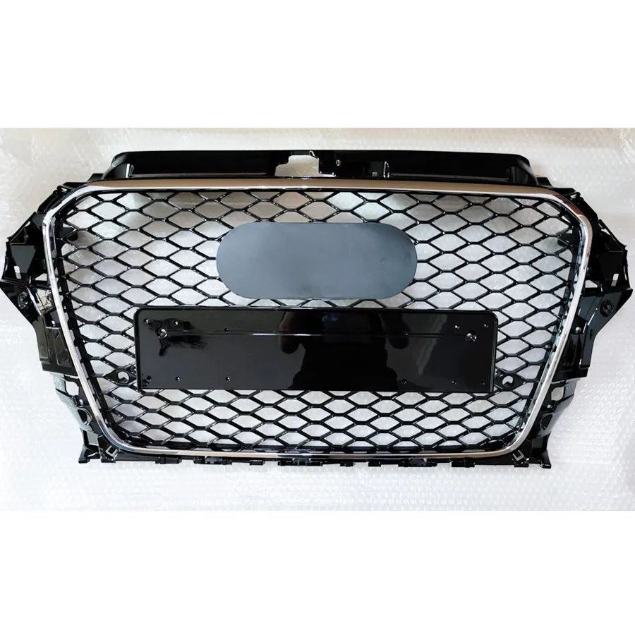Car Front Bumper Grill Center Grille for Audi A3/S3 8V 2014 2015 2016