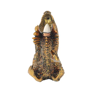 

Resin Dragon Boat Bedroom Fresh Air Meditation Ornament Aromatherapy Sleeping Yoga Incense Stick Holder Indoor Burner Home Decor