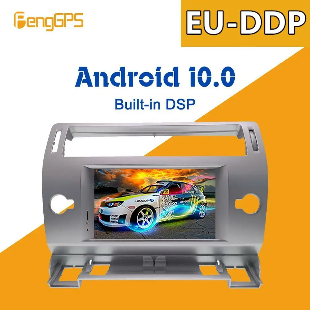 Lettore Multimediale Per Auto Per Citroen C4 C-Triomphe C-Quatre Registratore A Cassette Radio Android 2004 2005 - 2011 Dvd Gps Navi Head Unit
