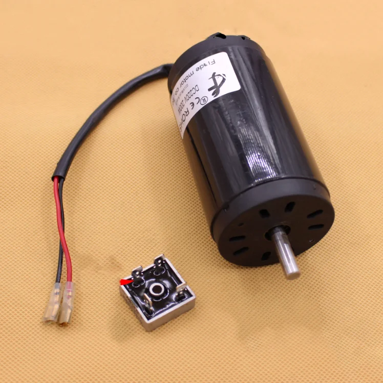 220V 200W 4900 rpm, silent dual ball bearing motor, spindle lathe, bead machine, high power motor