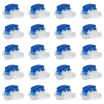 

40 Pack Cable Connector Waterproof Connector Crimps for Automower Outdoor Garden