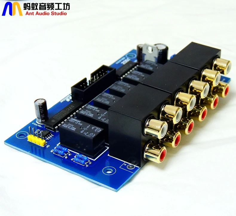 US $39.56 4 In 2 Out Audio Switcher Matrix Switch 8 Array Mode 4 Way