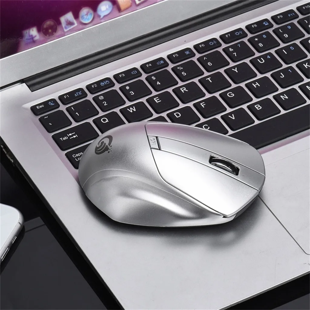 VOBERRY W12 USB Бесшумная радио компьютерная мышь 2,4G эргономичная мышь подходит для игр бизнес офисный компьютер периферийные устройства 819#2