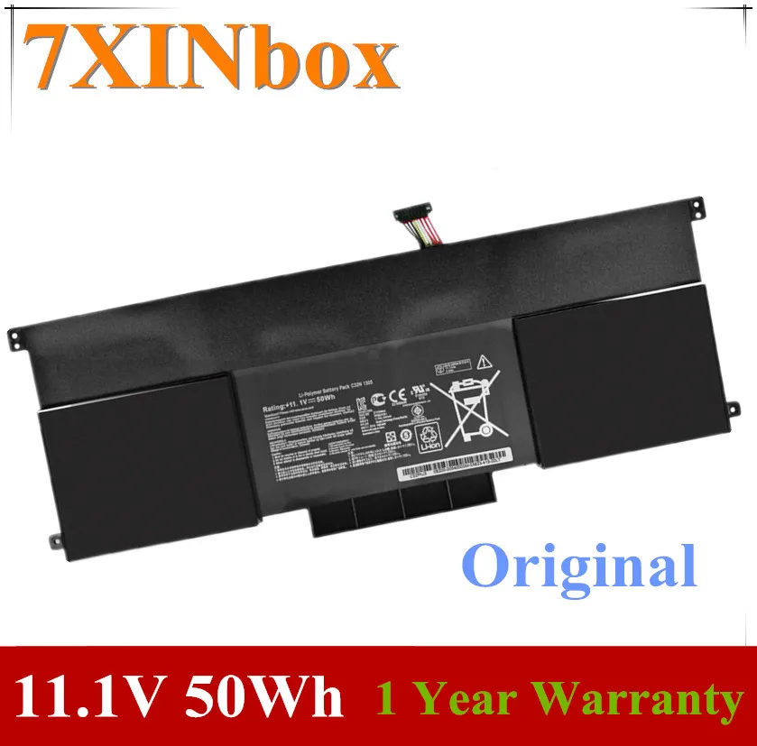 7XINbox 11 1 V 50wh Оригинальный аккумулятор для ноутбука C32N1305 C32PHJ3 ASUS Zenbook Infinity UX301LA |