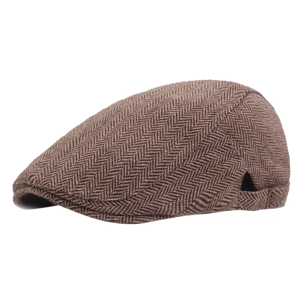 Женская кепка Кепка в стиле унисекс плоская кепка Newsboy Baker береты Duckbill Golf Driving Cabbie Gorra Sombrero Mujer Casquette Homme# LR3 - Цвет: CO