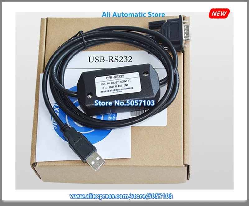 USB RS232 к Конверсионный кабель можно подключить любой компьютер и PLC