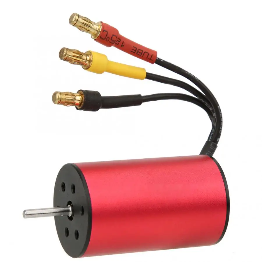 

Hot S2440 4000KV High Torque 50000 RPM RC Brushless Motor Fit for 1/16 1/18 RC Car Spare Parts Hobby Toy Waterproof Sensorless