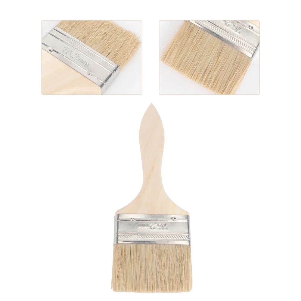 Flat Brushes Tools Gesso Glue 20pcs Low Cost Paint Brushes or Chip