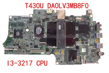 

HOLYTIME laptop Motherboard for Lenovo T430U DA0LV3MB8F0 04Y1062 I3-3217 CPU gefore GPU 100% tested Fully