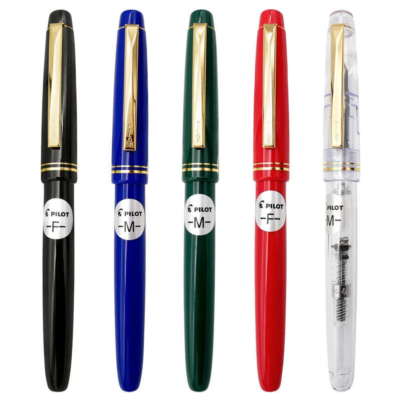 Enhanced Fountain Pen for Calligraphy and Office Use with Ink Converter