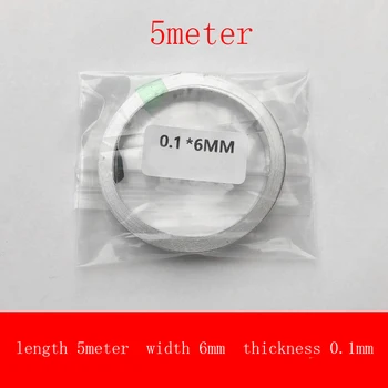 

5meters Nickel-plated Steel Sheet 18650 Battery Spot Welding Connecting Nickel Strip Thickness 0.1mm Width 6mm for DIY Soldering