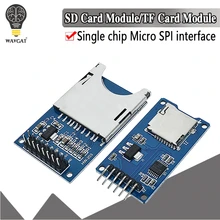 WAVGAT Micro Expansão de Armazenamento SD Conselho Micro Tf SD Memory Shield Módulo SPI Para Arduino Promoção