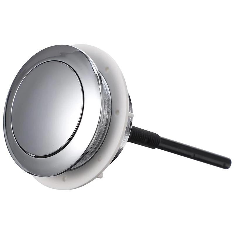 1pc Plastic Flush Toilet Water Tank Push Button Hole Cistern Lid Rod