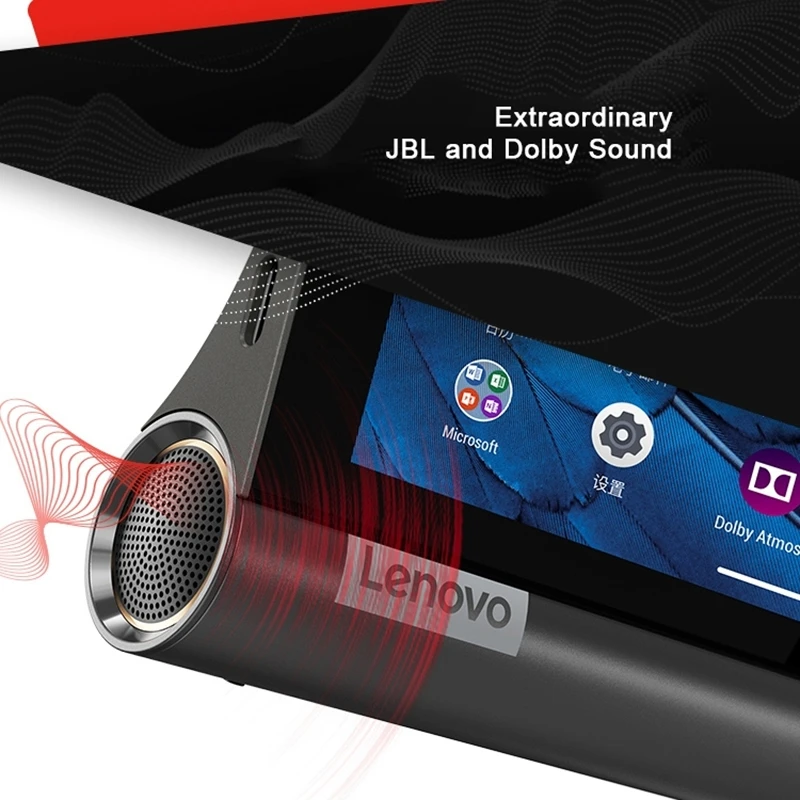 Original Lenovo YOGA Tab 5 YT-X705M 4G LTE 10.1 inch 3GB+32GB Android 9 Pie Qualcomm Snapdragon 439 Octa-core up to 2.0G 7000mAh