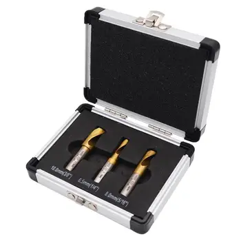 

3pcs Spot Weld Sheet Metal Hole Cutter Solder Joint Removal Drill Durable Replacement Tools Punch Remover Panel Drill Bit