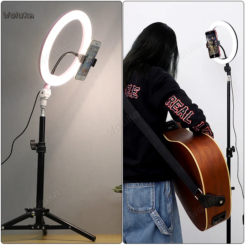 Ring light mobile live bracket fill light multi-function landing self-timer for live photography CD50 T07