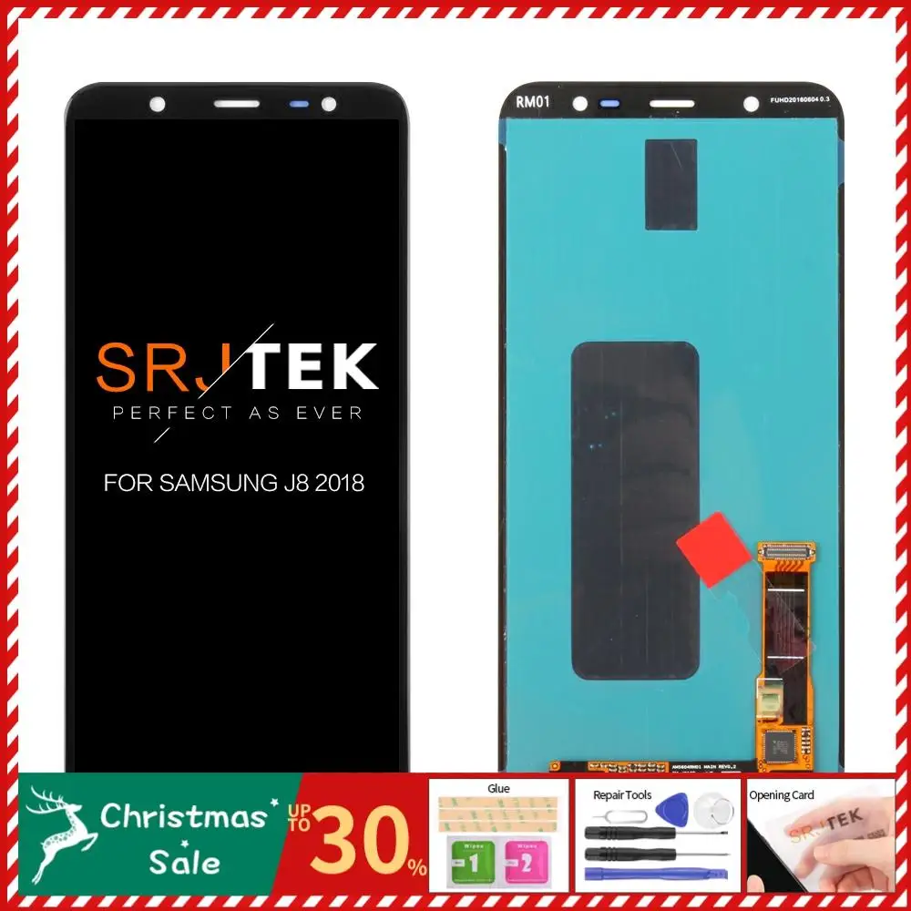 Супер AMOLED для samsung J8 lcd J810 дисплей дигитайзер сенсорный экран сенсор для SM-J810M J810F J810Y запасные части