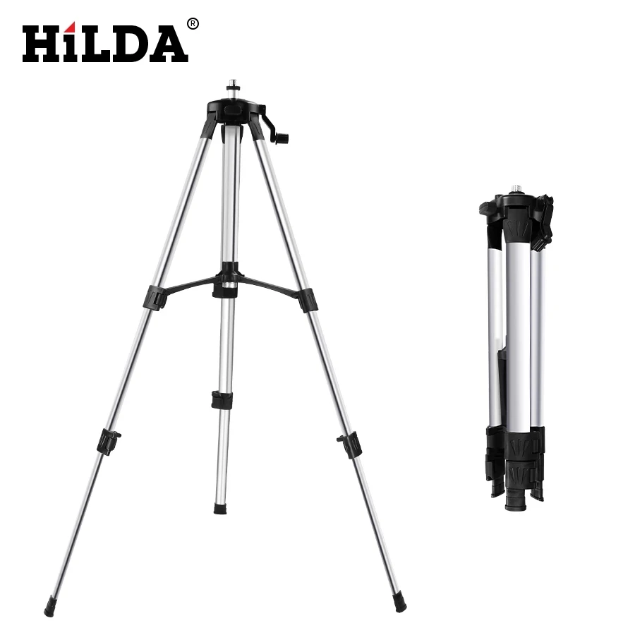 Laser Level Tripod Adjustable Height Thicken Aluminum Stand For Self Leveling 1.2M/1.5M/3M