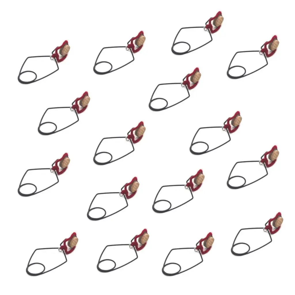 16pcs Flute Musical Instrument Repair Tools Button Key Pad Indentation Clip