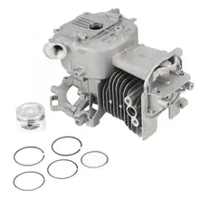 Поршень Картера 35 мм 4 тактная газонокосилка Картера в сборе поршневое кольцо подходит для GX25/GX25N/GX35/140FA/HHT25S Картера