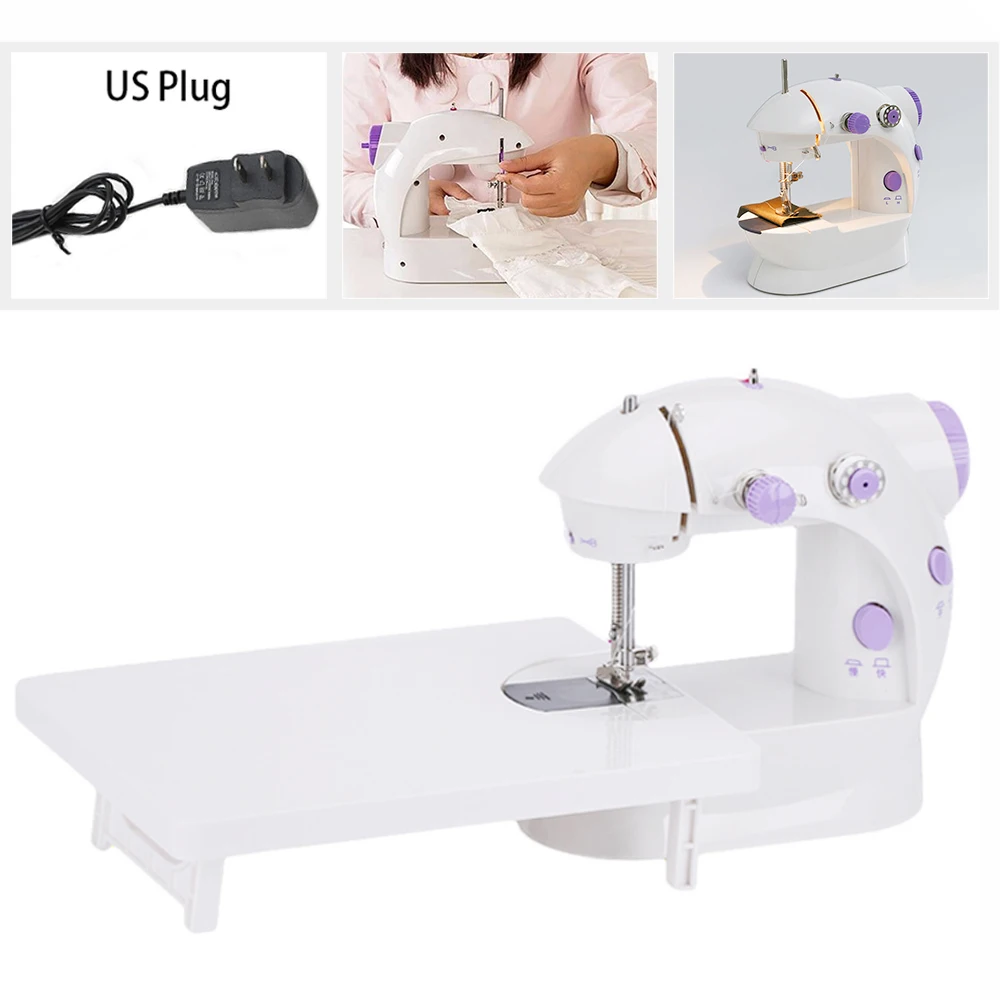 Booksew Sewing Machine Portable Cutter Light Foot Pedal Straight Line Hand  Table Two Thread Mini Household Kit Electric Machine - AliExpress