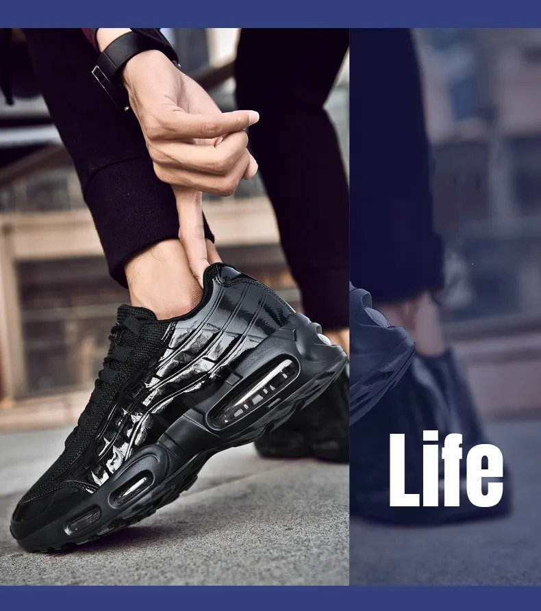 CINESSD/Новинка; дышащие кроссовки с воздушной подушкой; спортивная обувь для бега на открытом воздухе; легкие спортивные кроссовки для прогулок; повседневные мужские кроссовки