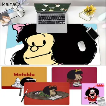 

MaiYaCa Top Quality cartoon Mafalda Large Mouse pad PC Computer mat Free Shipping Large Mouse Pad Keyboards Mat