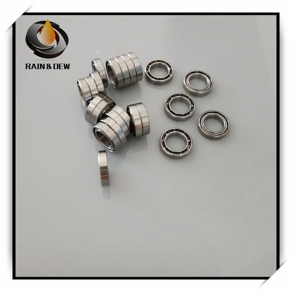 10 шт. SMR117 открытый подшипник 7X11X2.5 шарикоподшипник из нержавеющей стали MR117 |