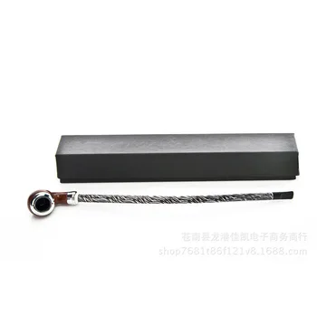 

Resin Woodiness Pipe Generous Long Fund 410mm Slender Wood Pipe Pipe