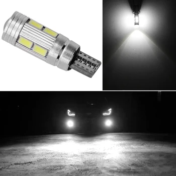 

1x W5W T10 LED Canbus No Error 12V 6000K 5630 10 SMD Car 5W5 LED Bulb Separation Wedge Side Flashing Light Super Bright White
