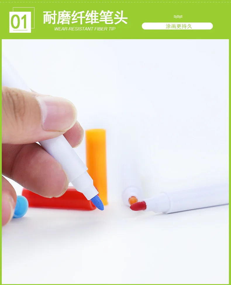 12 цветов жидкие Меловые карандаши наклейки для стен детская комната Классная доска стираемая не-пыль Мел съемный Маркер ручки, кавайные канцелярские принадлежности