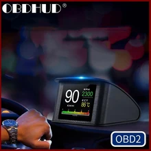 Автомобильный бортовой дисплей P10 OBD2, Электронная техника, цифровой спидометр, расход топлива, температура Автомобильный бортовой дисплей P10 OBD2, Электронная техника, цифровой спидометр, расход топлива, температура