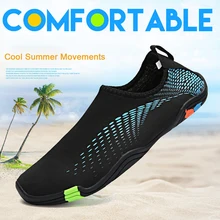Унисекс мягкие Нескользящие дышащие летние водонепроницаемая обувь босиком быстросохнущая влажные пляжные Плавание кроссовки Морской Дайвинг на открытом воздухе Aqua Socks
