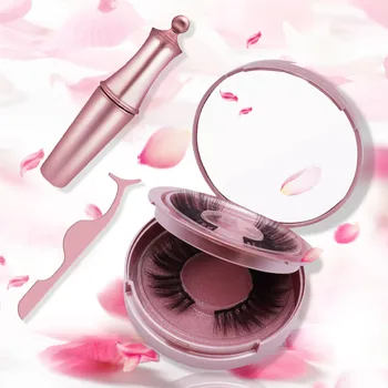 

Magnetic False Eyelashes Magnetic Eyeliner Set Waterproof Smudge proof Easy to Wear Beauty Makeup Cosmetics Women Gift