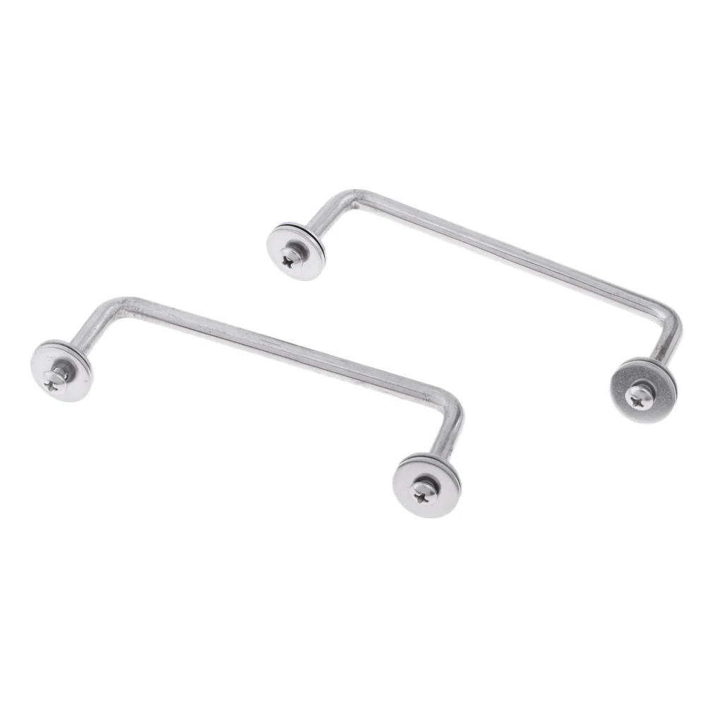 Pack 2 Scuba Diving Dive Diver BCD Rail Hardware For Underwater Snorkel Buoy