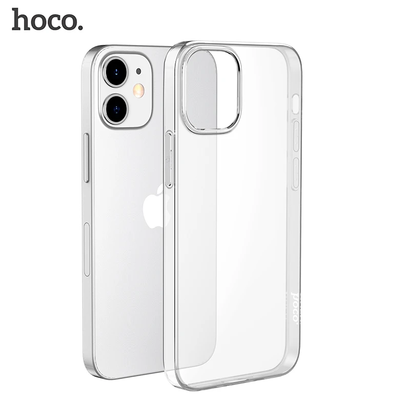 HOCO Clear Soft TPU Case for iPhone 13 12 13 Pro Max Transparent Protective Cover Ultra thin Protection for iPhone 13 12 mini case for iphone 13 pro max