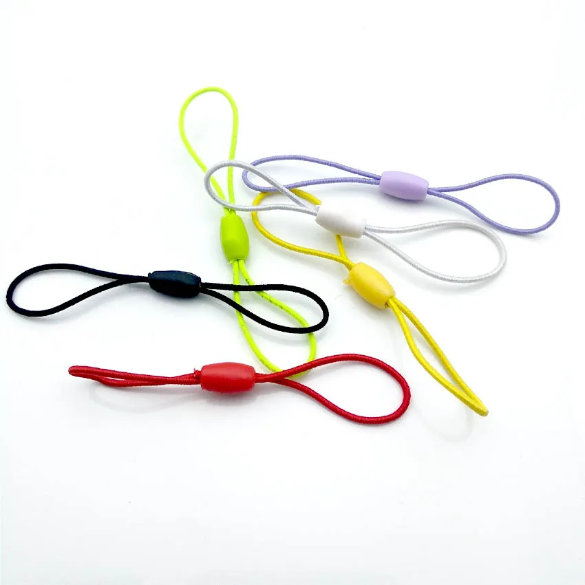 Mulit-colorsMobile сотовый телефон MP3 USB эластичный силовой шнур шнуры ремешок лобстерзастежка Подвески нейлон брелок ремесло DIY