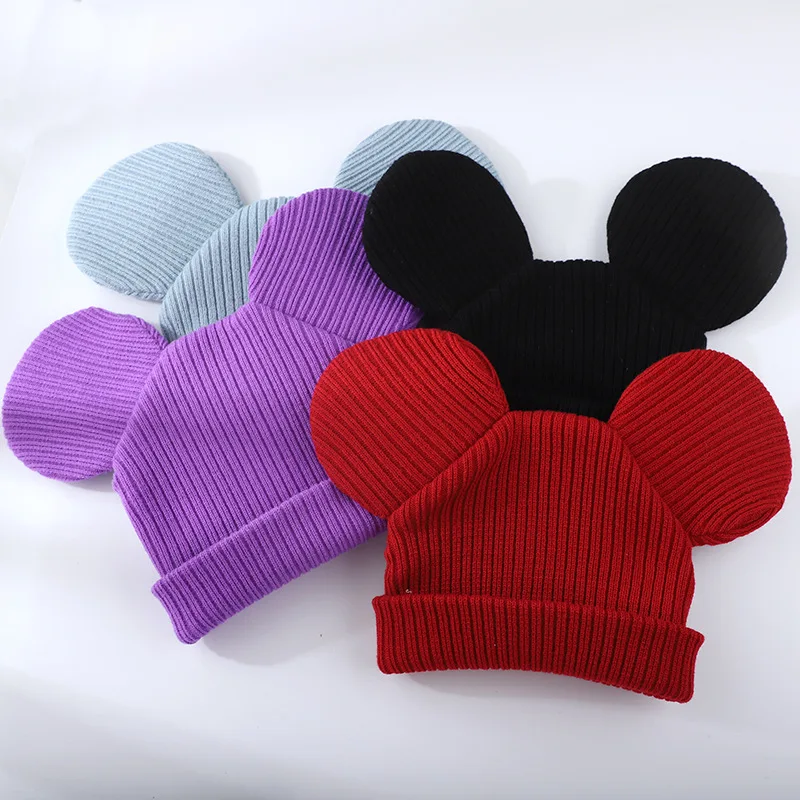 Hat Black beanie skullcap Harajuku 