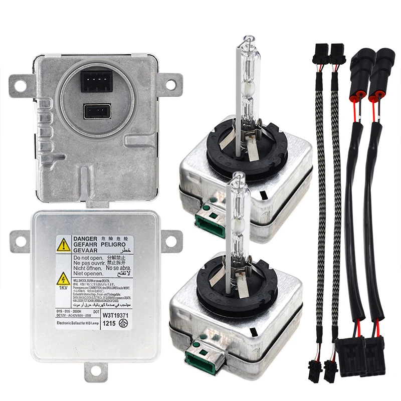 HIDLT 2020 New 12V 55W D3S HID Xenon Lamp Kit D1S Ballast Control Unit 4300K 5000K 6000K 8000K Car HID Xenon Headlight Bulb Kit (4)