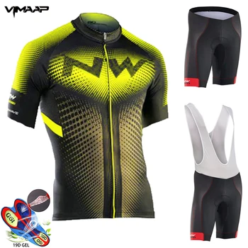 

2020 NW Brand Summer Cycling Jersey Set Breathable MTB Bicycle Cycling Clothing Mountain Bike Wear Clothes Maillot Ropa Ciclismo