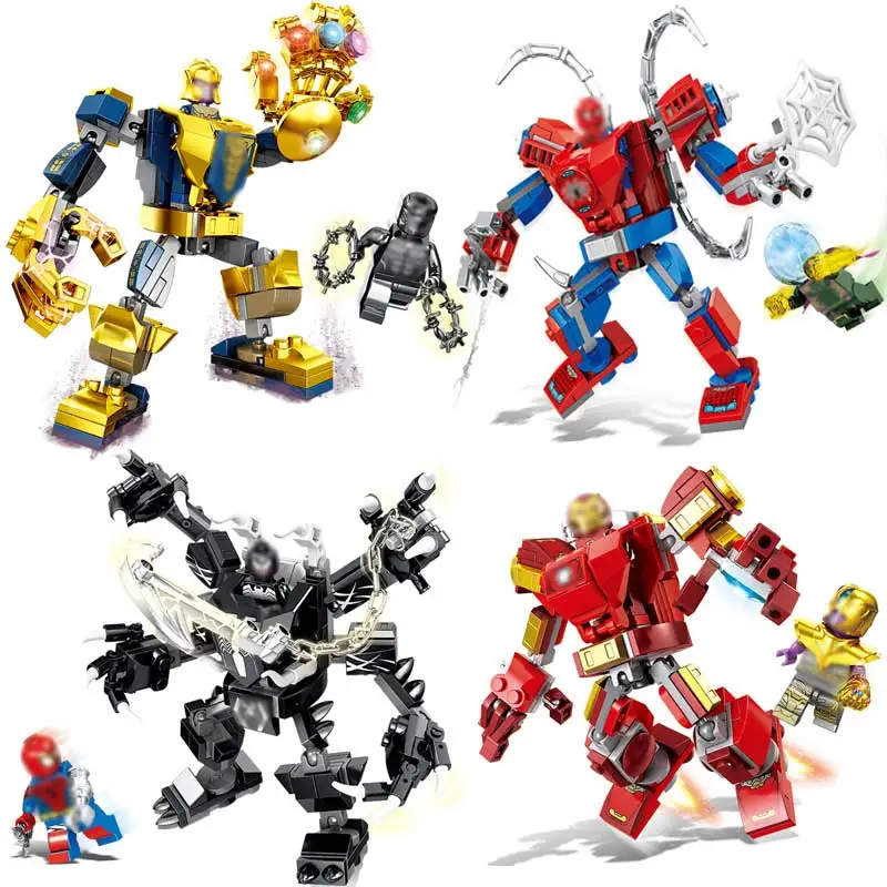 Игрушки для детей техника фигурки Боевая машина робот Lepining 76150 модель героя