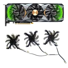 

3PCS 4PIN 87MM T129215SU DC12V Geforce RTX 2070 Super GPU fan replacement fan for Manli RTX 2080Ti 11G Gallardo GTX 1080 Ti cool