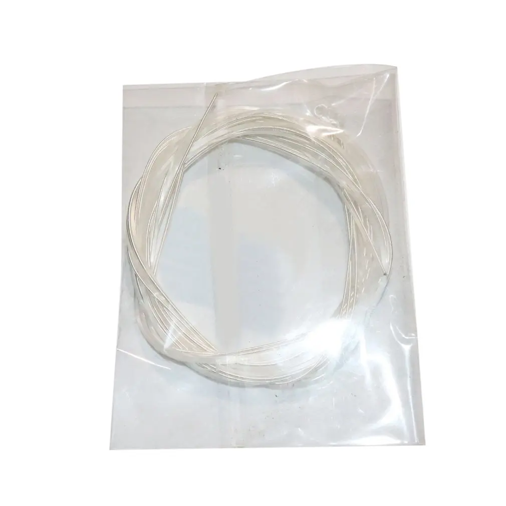 

Clear and Silver Nylon Silver Strings Set for Classical Classic Guitar 1M 1-6 E B G D A E,Guitarra Bass Parts & Accessories Set