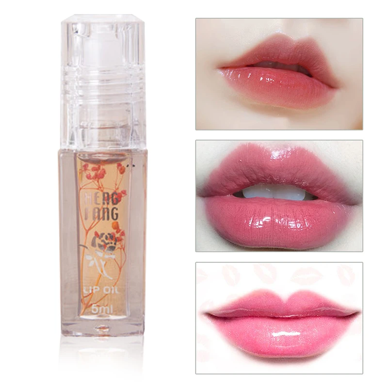 1Pc Sexy Plump Lip Plumper long lasting Moisturizing Lip Gloss Lips Repairing Reduce Fine Lines Lip Balm Makeup lipstick TSLM1