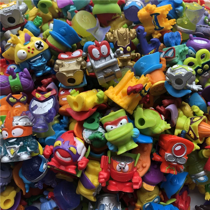 Figuras de acción de dibujos animados para niños, juguetes de figuras de acción de goma de la temporada 1, 2, 3, 4, 10/20/30/50 uds, envío aleatorio, regalo de cumpleaños