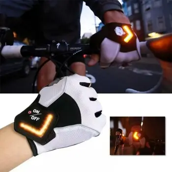 

1Pair Motorcycle Bicycle Gloves With Turn Signals