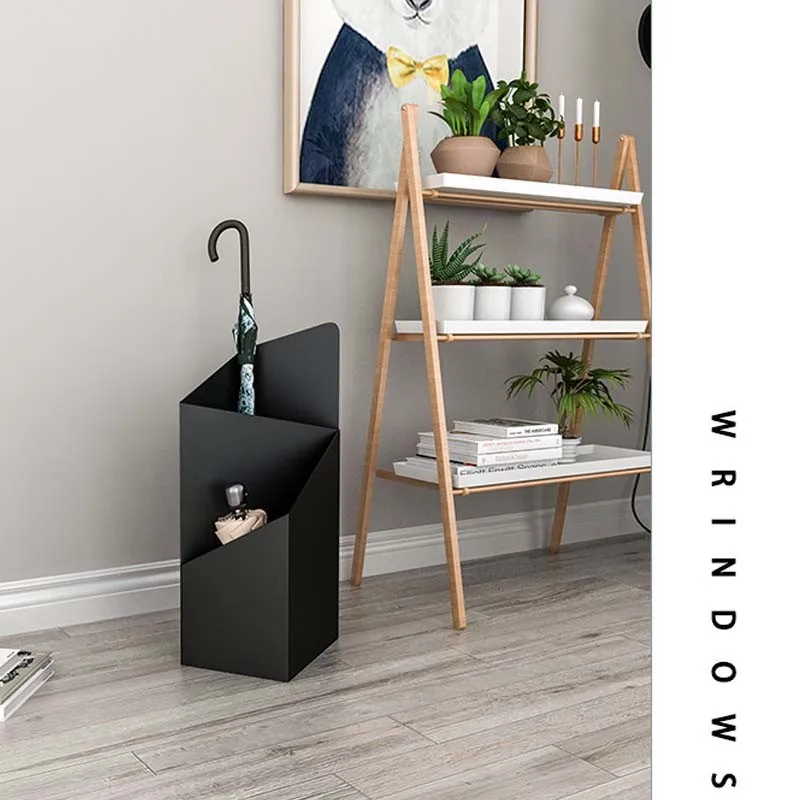 Iron Umbrella Stand Free Standing Umbrella Holder Organizer Non-Slip Stand Rack For Home Hallway Entryway Storage