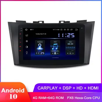 

Dasaita 8" IPS Android 10 Car Stereo GPS For Swift 2011 2012 2013 2014 2015 Carplay In Dash Auto Radio FM WiFi DSP Audio Video