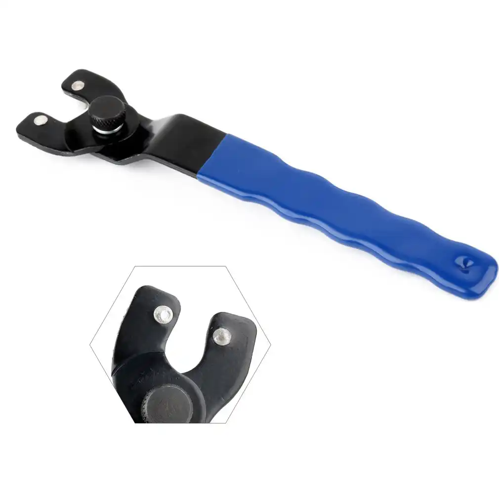 Ogquaton Llave de Amoladora Angular Llave de Llave de 320 mm para Amoladora Angular Amoladora Angular Ajustable Elegante y Popular Pin de 4,3 mm de di/ámetro Ajustable 11 mm