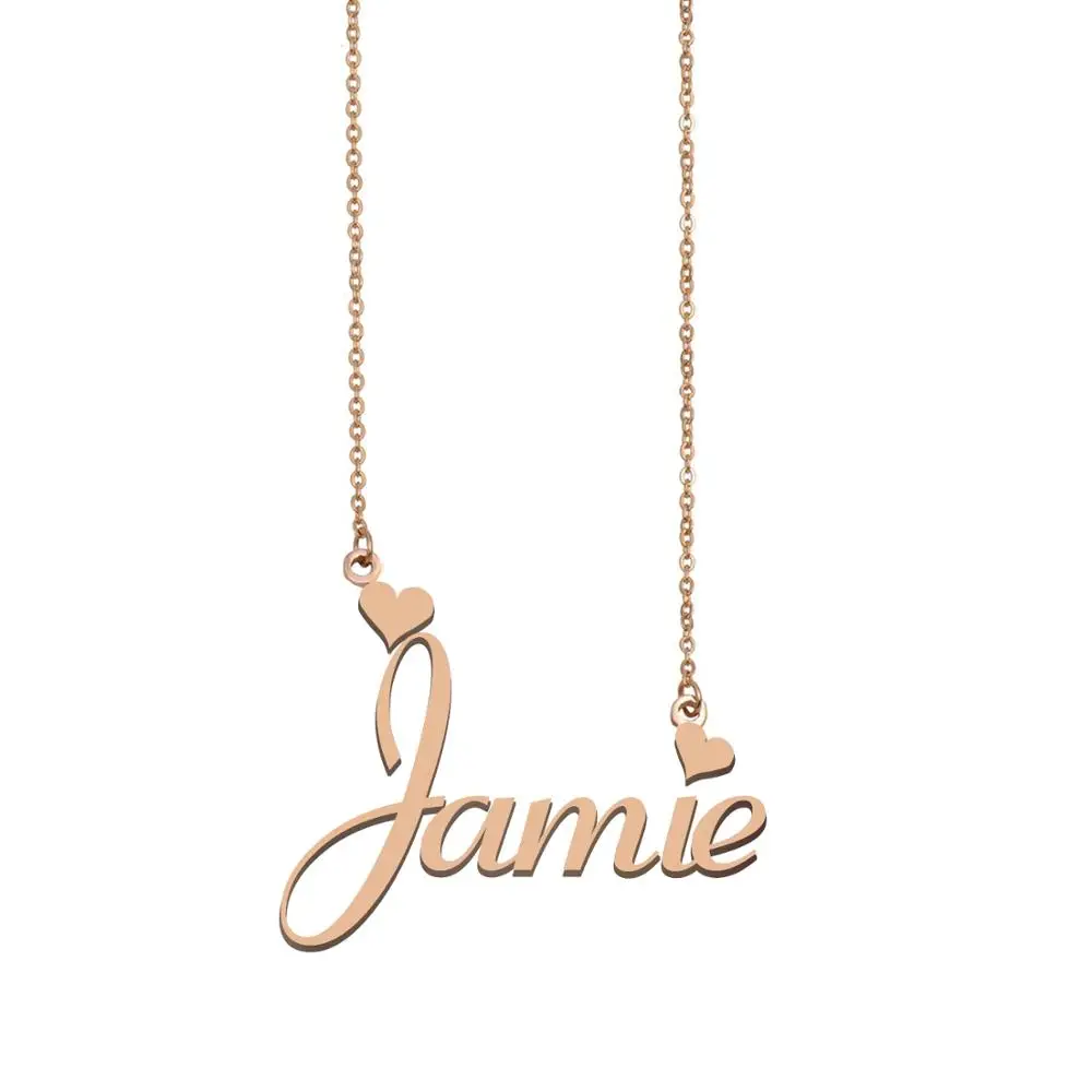 Kalung Nama Jamie, Kalung Nama Kustom 